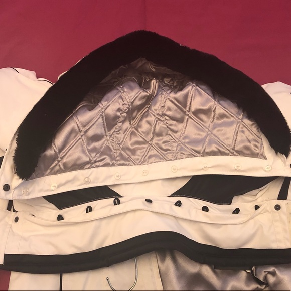 ‼️SOLD‼️ Spyder White Jacket/Coat - Picture 6 of 8